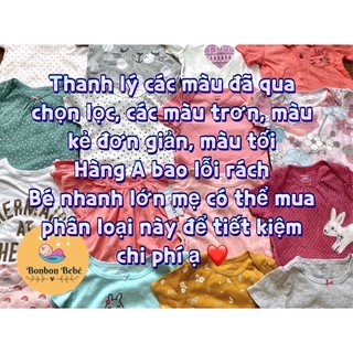 Body chip cho bé trai, bé gái xuất dư 100% cotton
