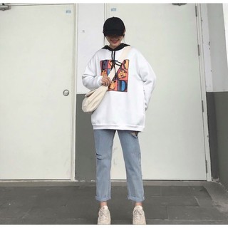 Áo Sweater FRED Nỉ Bông Unisex (3 màu)