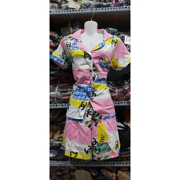 Bộ  pijama đùi lụa