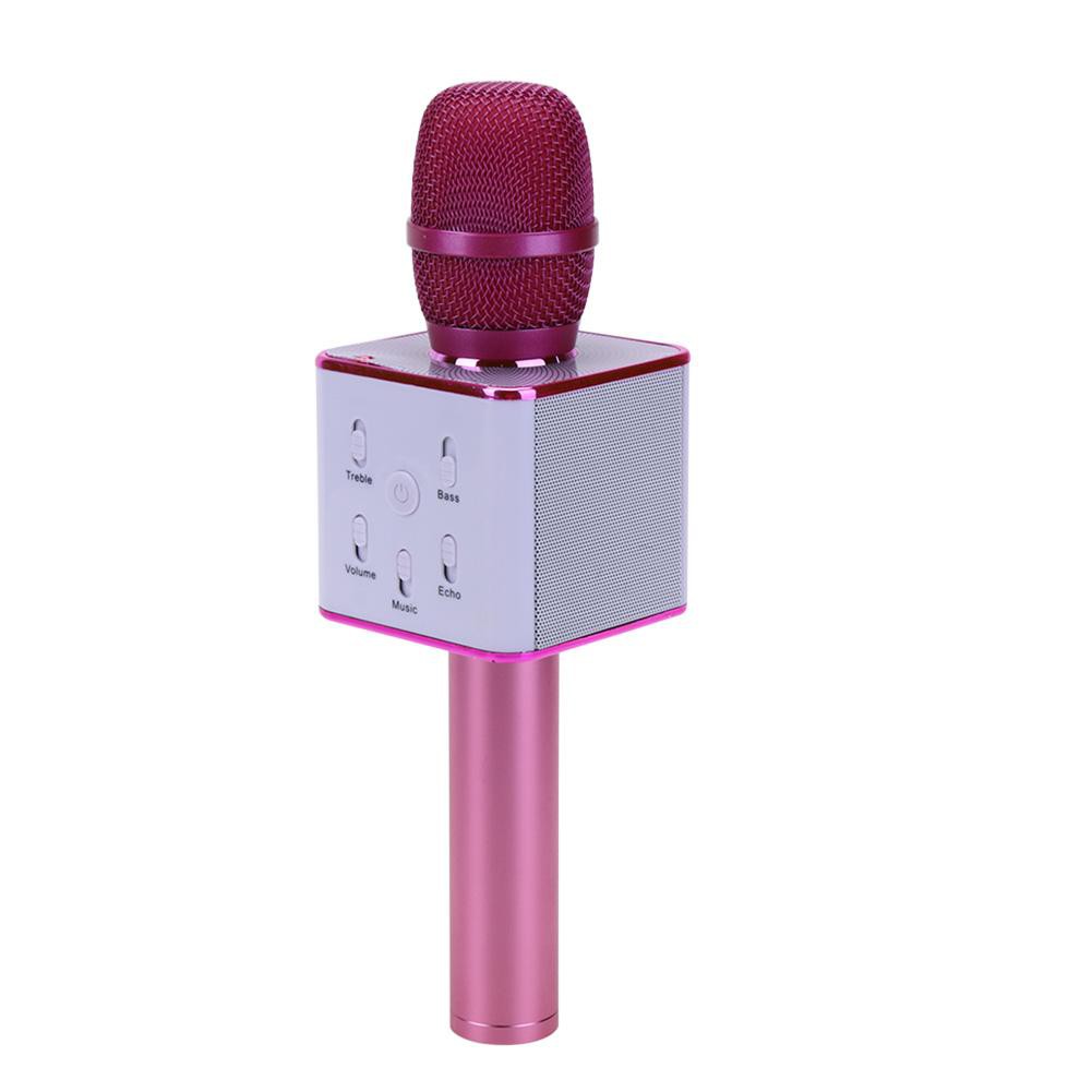 Mic Karaoke Q7 không dây kết nối Bluetooth