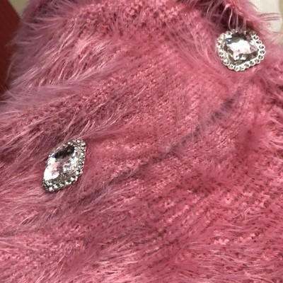 [Có sẵn] [Có ảnh video thật] Áo len lông thỏ áo cardigan tiểu thư sang chảnh A204 | BigBuy360 - bigbuy360.vn