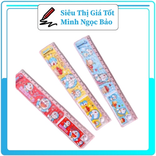 Thước Kẻ Kèm Trò Chơi Xếp Hình Và Zikzak Siêu Dễ Thương