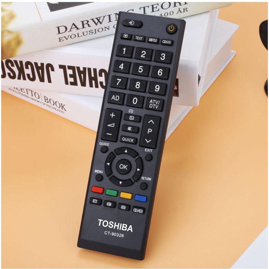 Remote Tivi Toshiba (Đen ngắn).