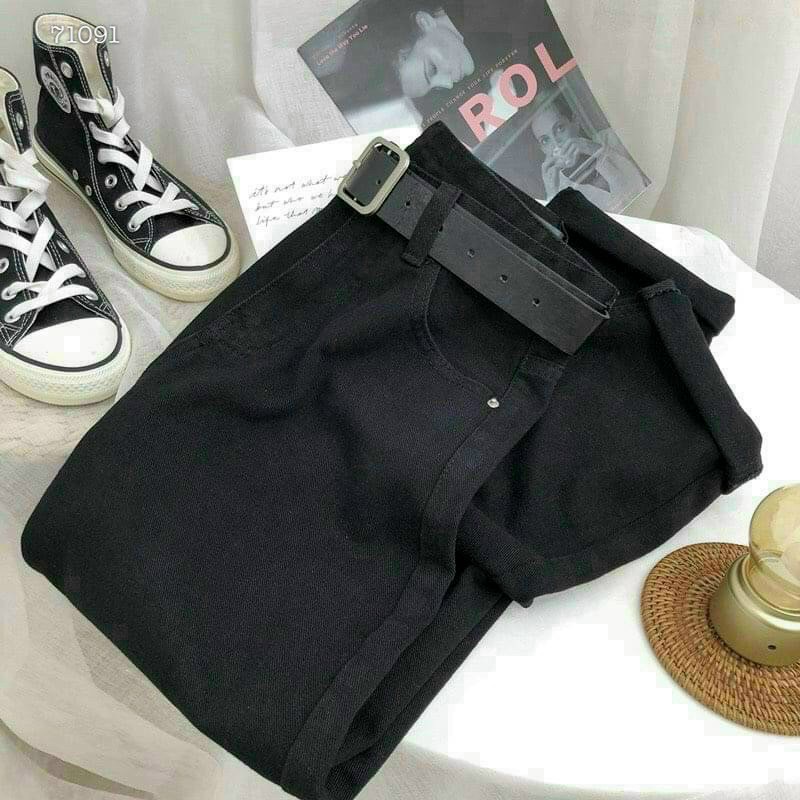 QUẦN BAGGY JEANS LƯNG CAO
