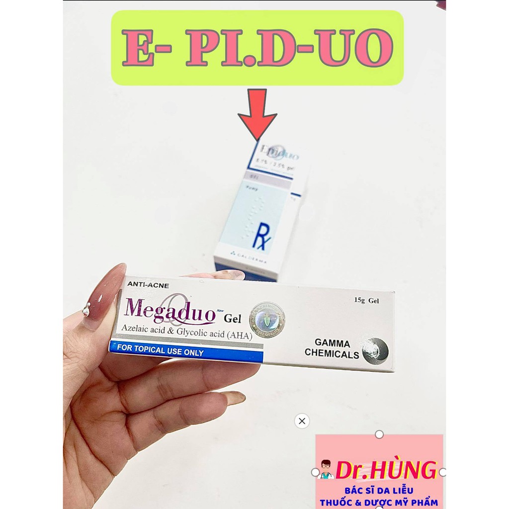 [Mã 66FMCGSALE hoàn 8% xu đơn 500K] COMBO Các Dòng Kem Giảm Mụn Megaduo, Dermaforte,v.v 15- 30gr Bác Si Da Liễu Tư Vấn