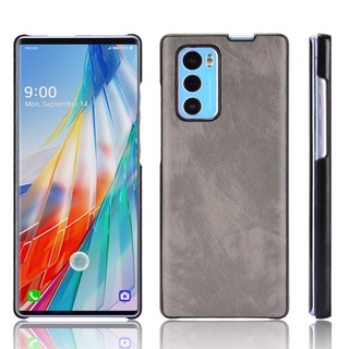 Ốp Lưng Da Có Giá Đỡ Cho LG Wing 5G