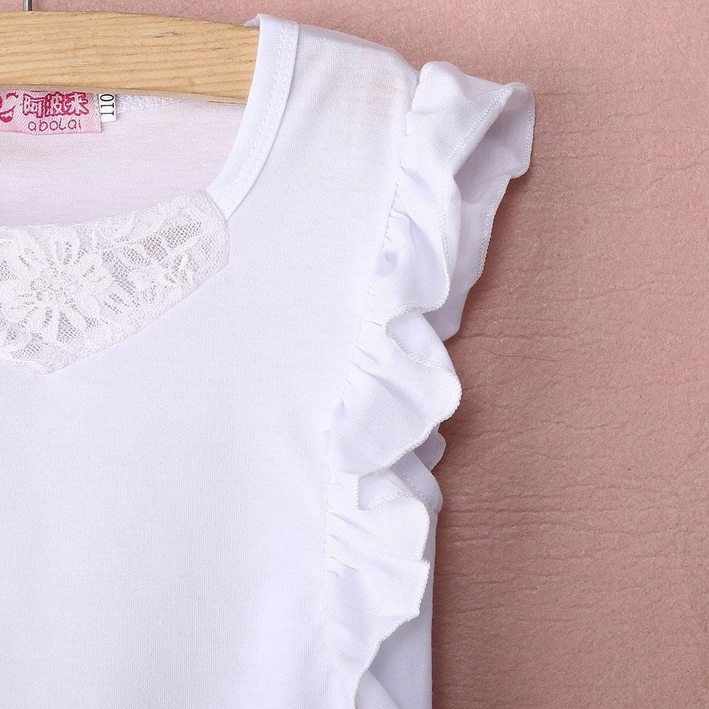 ღ♛ღ2PC New baby girls Summer Top+ pants Set Clothes T shirt Jeans casual suit