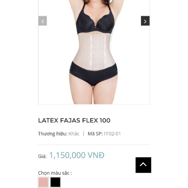 Đai latex fajas flex 100 của huonglee. Mua 1tr150k pass lại 800k