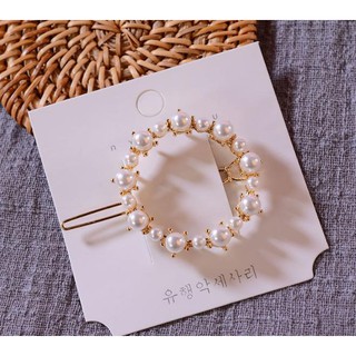 [HOT TREND] Kẹp tóc đính đá - ngọc nhân tạo