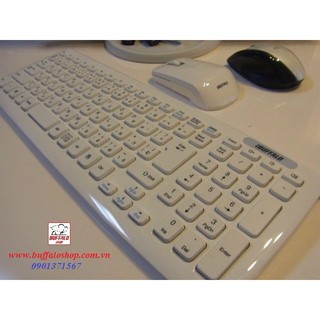Bộ Bàn phím + Chuột Wireless Ibuffalo BSKBW07