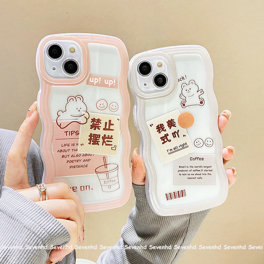 Ốp Điện Thoại Mềm Họa Tiết Thỏ Hoạt Hình Cho iPhone 13 12 11 Pro Max Xs Max Xr X 7 8 6 6s Plus