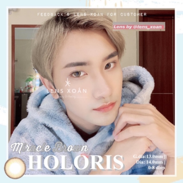 ÁP TRÒNG HOLORIS MIRACLE BROWN