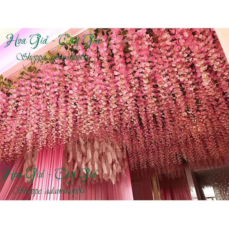 Hoa giả - Tử Đằng Cành Dài 115cm