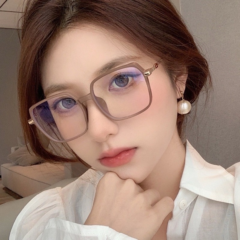 Mắt Kính Gọng Vuông Có Thể Thay Đổi Màu Sắc Thời Trang Dành Cho Nữ
