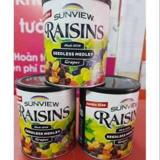 Nho Sunview raisins (hàng xịn)
