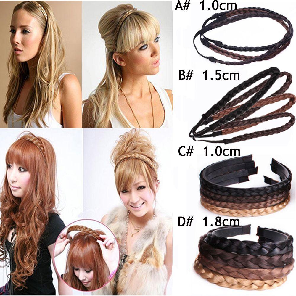 Băng Đô Cài Tóc Phối Tóc Giả Kiểu Dáng Vintage Thời Trang Cho Nữ
