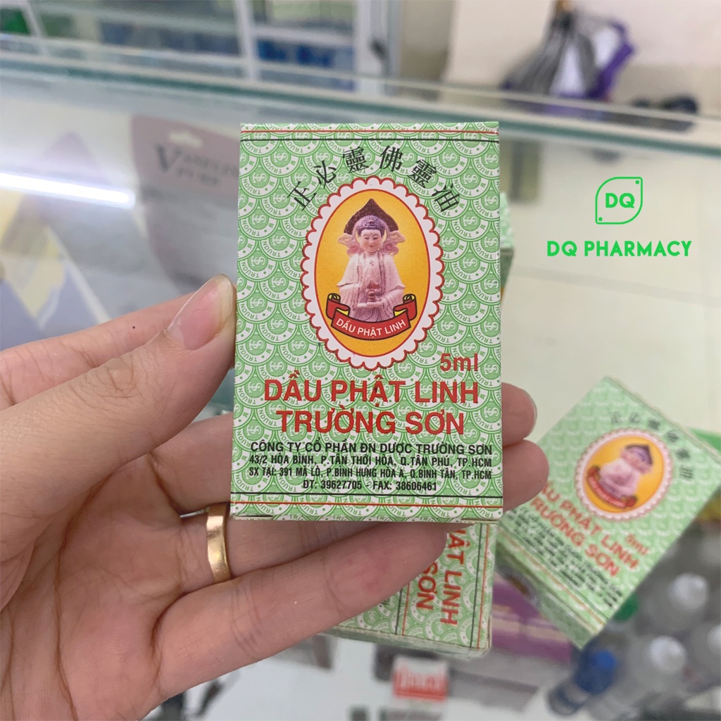 Dầu gió, dầu phật linh, dầu gió Trường Sơn 5ml và 1.5ml