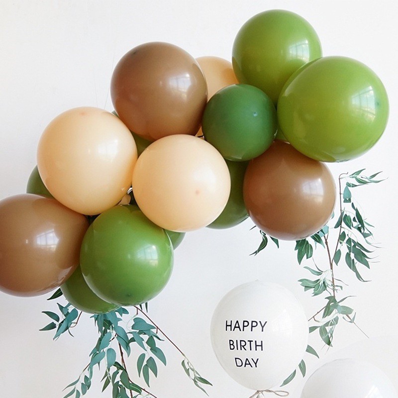 Túi bóng xanh màu nhẹ Hàn Quốc