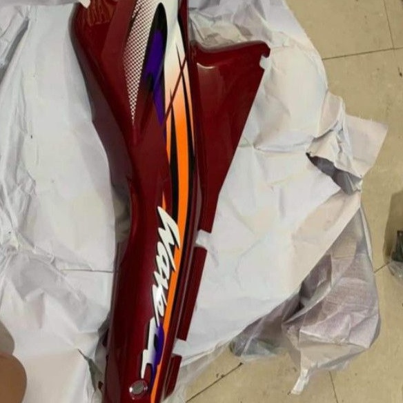 Bộ tem xe Wave Alpha đời đầu màu đỏ, nâu zin honda