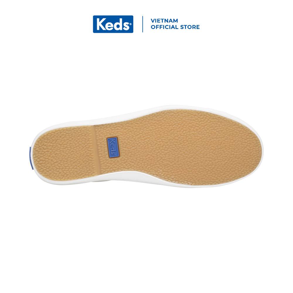 Giày Keds Nữ - Tiebreak Leather White - KD057616