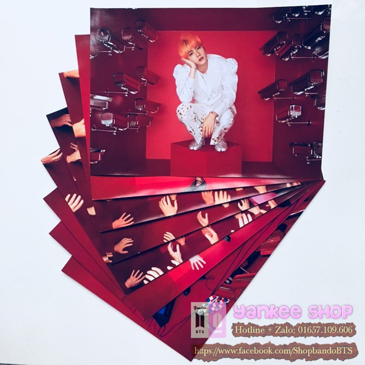 Poster BTS album Love Yourself Answer ver S - hình Jungkook, ảnh V, KPOP