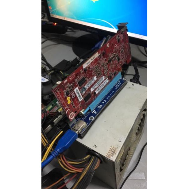 Bộ riser gắn vga ngoài cho case đồng bộ