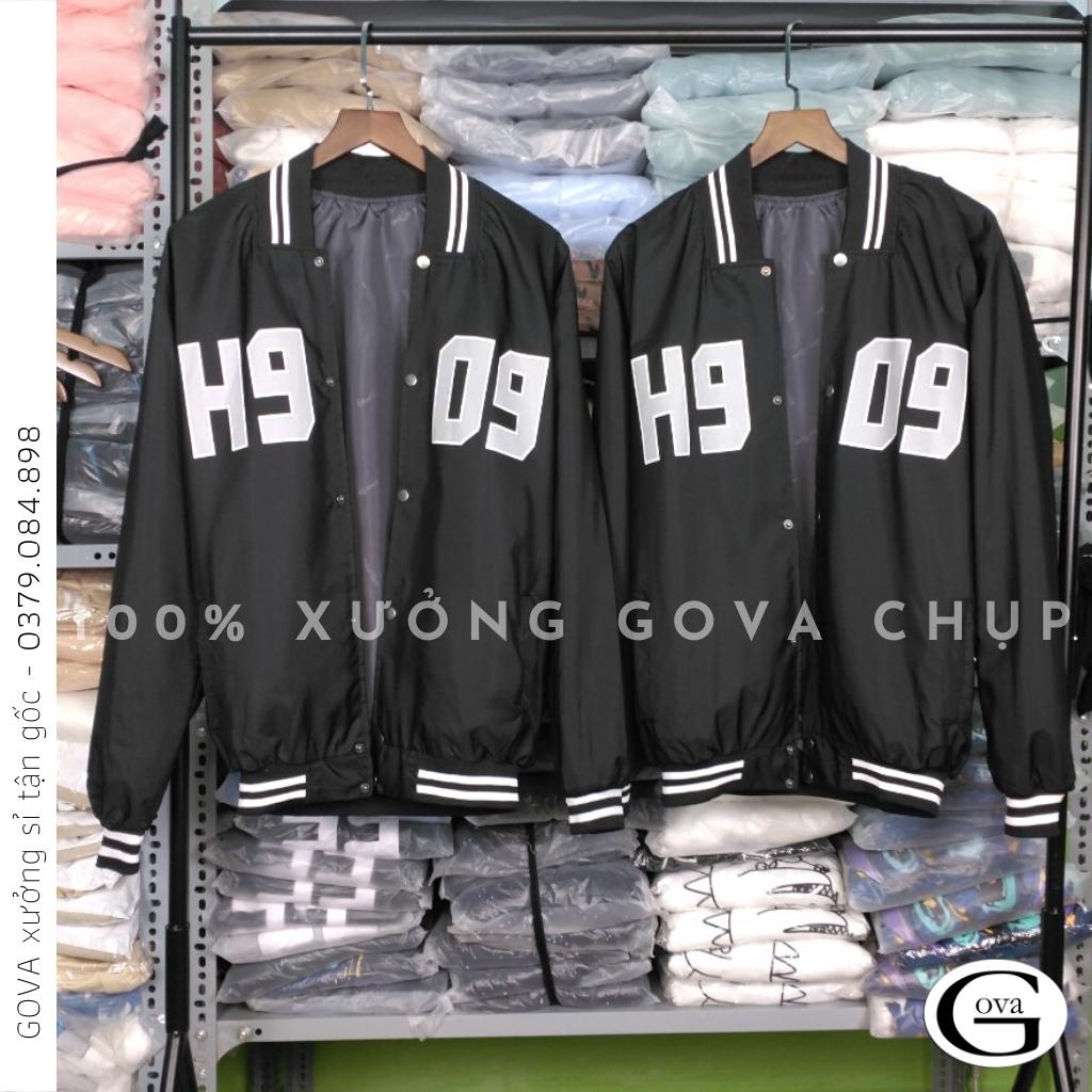 Áo bomber dù H909 nam nữ form rộng Unisex 2 lớp Chống Nắng ulzzang GOVA