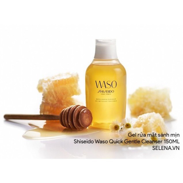 🔥 Gel rửa mặt sánh mịn Shiseido Waso Quick Gentle Cleanser 150ML 🔥