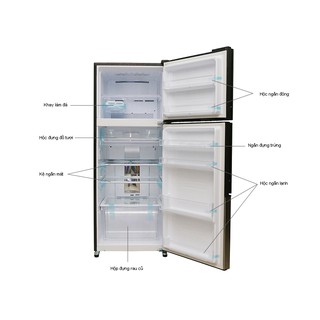 Tủ Lạnh Sharp SJ-XP430PG-BK