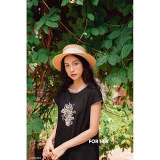 Đầm thêu suông DA0310