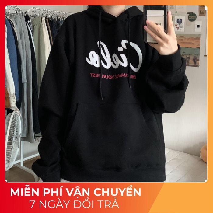 Áo Hoodie Cursive Cielo - Acover Brand Korean