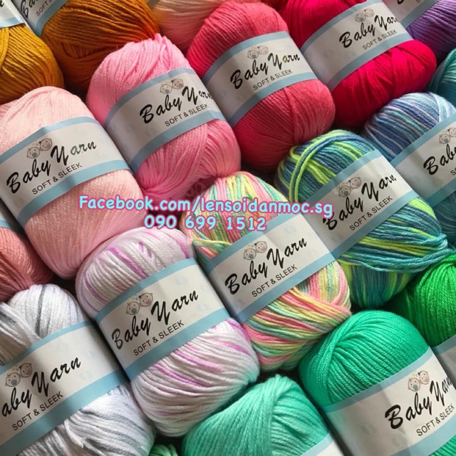 Combo 10 cuộn len BABY SOFT