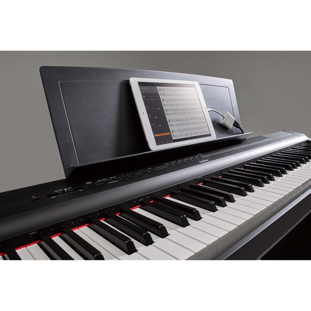 Piano Điện, Digital Piano Yamaha P-125B + Ghế, phụ kiện + Bảo hành 12 tháng - Phân phối Sol.G