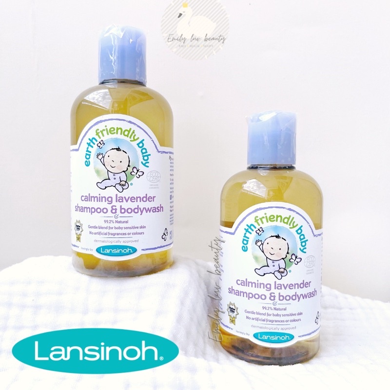 Sữa tắm thiên nhiên Lansinoh Earth Friendly Baby cho bé 250ml