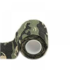 Băng dính hình rằn ri quân đội ngụy trang chất liệu vải Latex tự nhiên dùng cắm trại & săn bắn