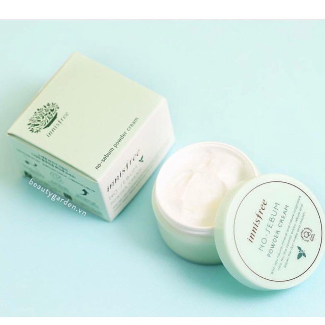 KEM DƯỠNG KIỀM DẦU INNISFREE NO-SEBUM POWDER CREAM