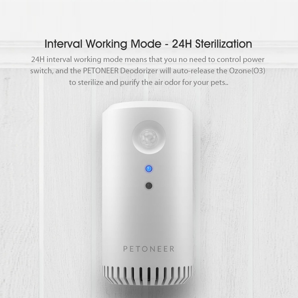 Thiết bị khử mùi khử trùng Xiaomi 2200mah dành cho thú cưng