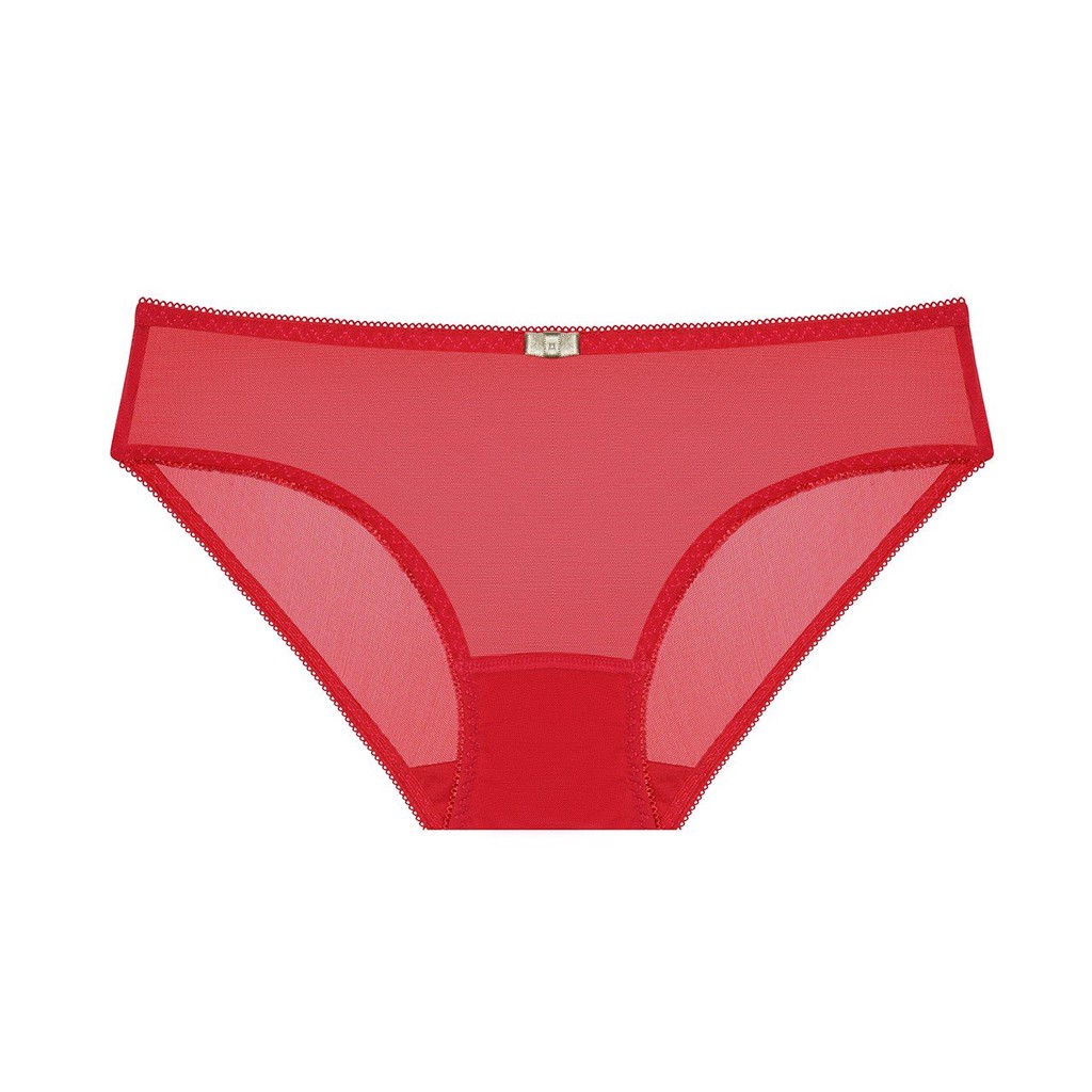 Quần Lót Marguerite Paris - thương hiệu Pháp 02030 lưng thấp màu Đỏ