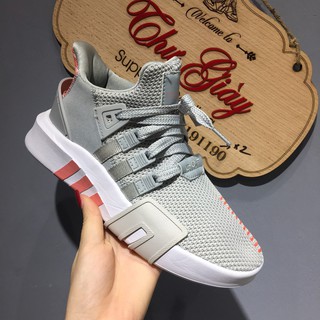 (GIẢM GIÁ+FULLBOX) Giày EQT 2018 xám cam (Có sẵn)