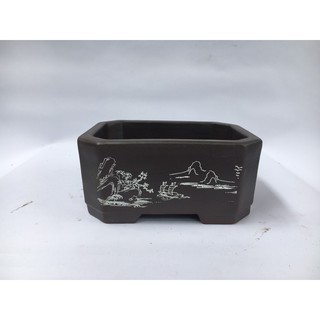Chậu mini chữ nhật vát cb-bm7