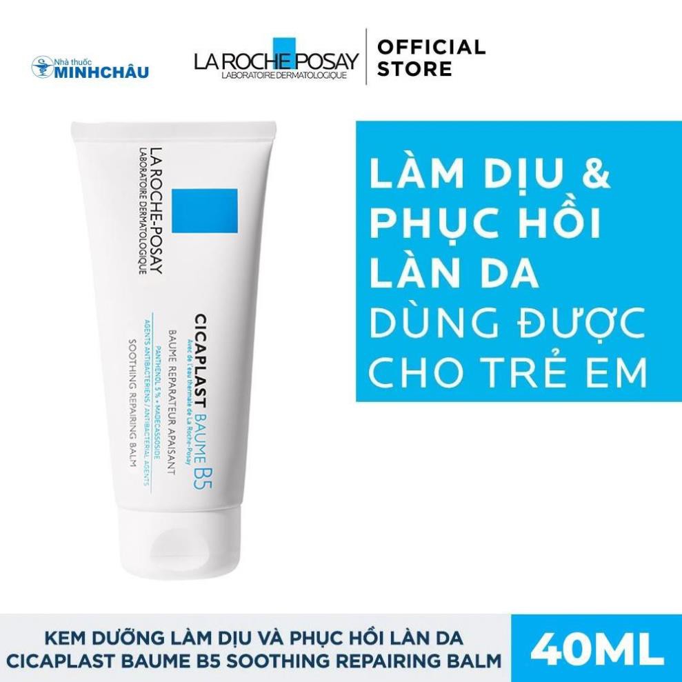 {NỘI ĐỊA PHÁP} Kem Dưỡng Làm Dịu Mát, Phục Hồi Da La Roche-Posay Cicaplast Baume B5