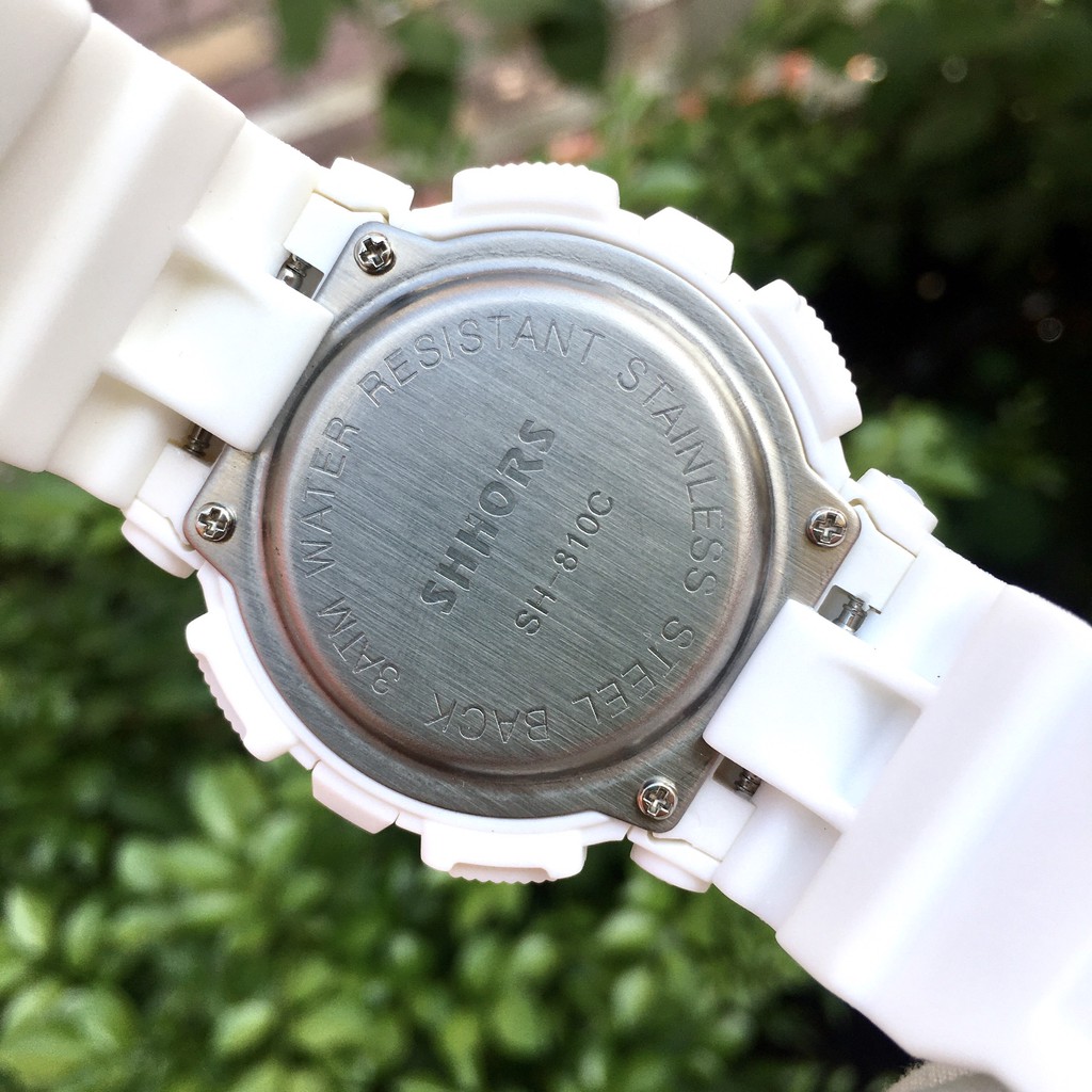 ( Mã FSS08MAY3 giảm 15% đơn hàng từ 50k ) Đồng hồ unisex thể thao điện tử SHHORS JAPAN WATCH, chống nước 3atm | BigBuy360 - bigbuy360.vn