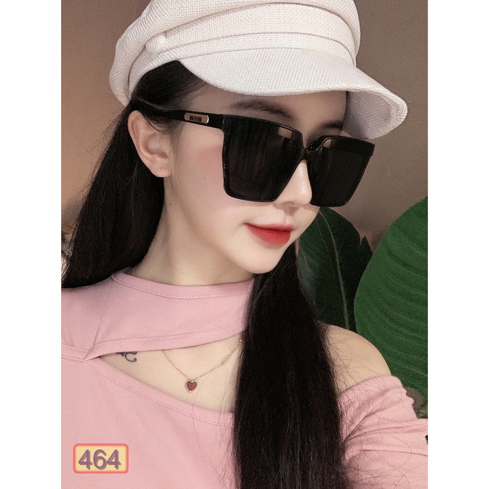 Mắt kính mát nữ form vuông Hot girl kiểu dáng Sang Chảnh - Hata24h