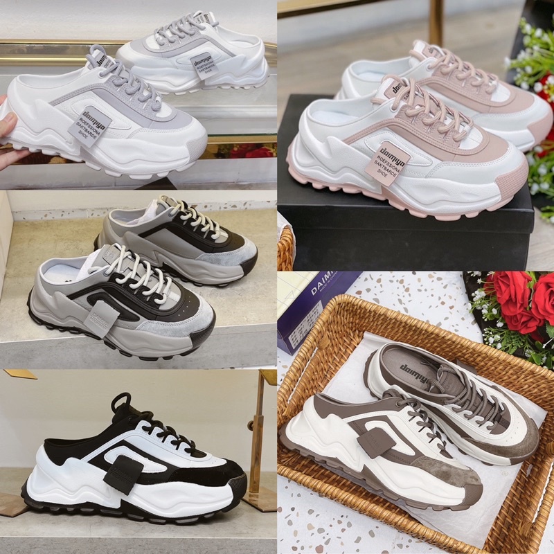 Sục thể thao tem vuông đế cao siêu nhẹ fullbox hàng quảng châu cao cấp
