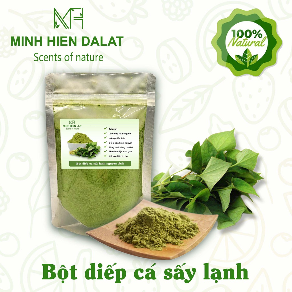 Bột diếp cá sấy lạnh Minh Hiền Đà Lạt
