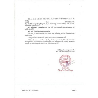 Men sống hữu cơ sunplus