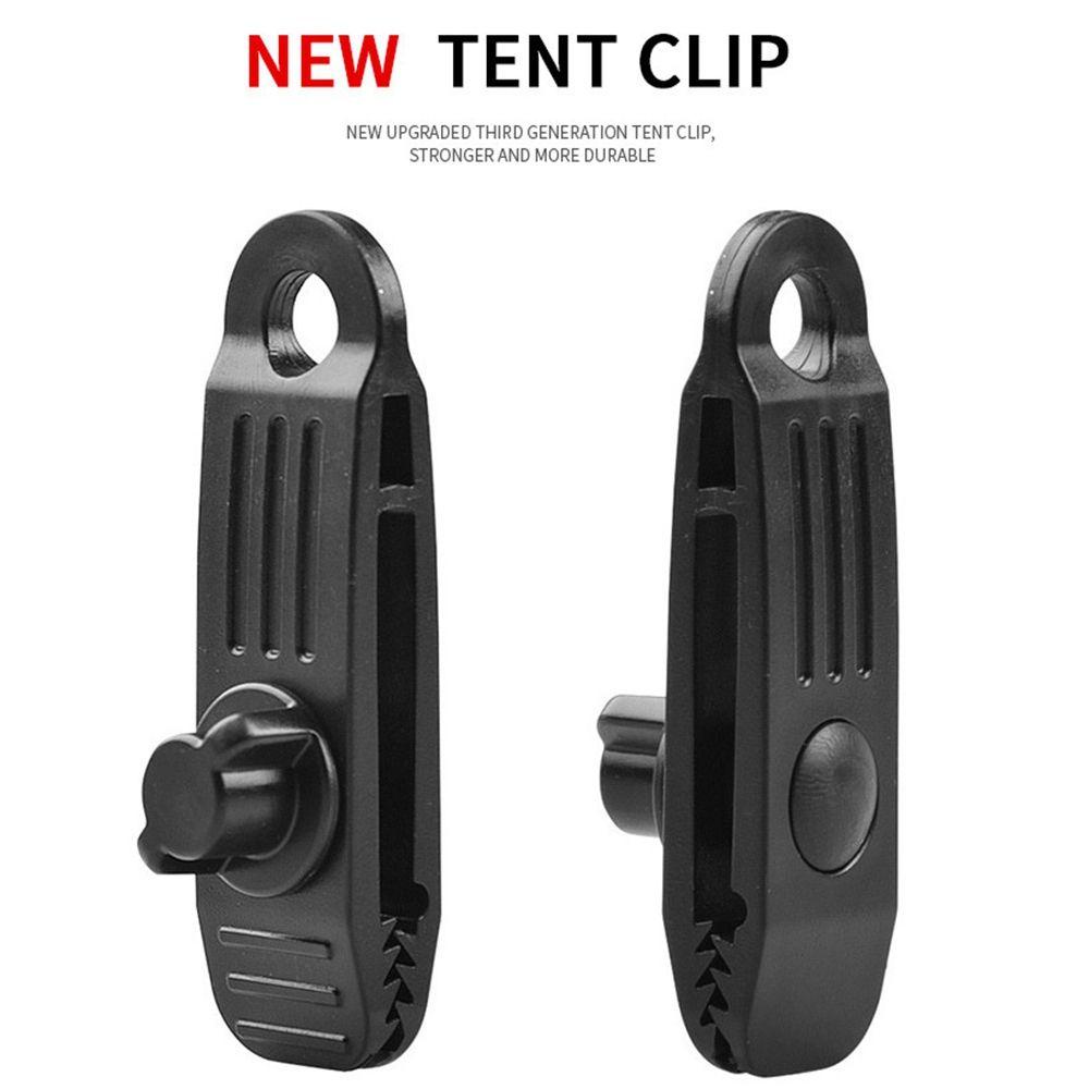 Set 1 / 4 Kẹp Lều Cắm Trại Có Thể Xoay Tiện Dụng Giá Đỡ