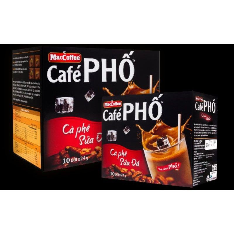 COMBO 10 GÓI CAFE PHỐ CAFE SỮA ĐÁ
