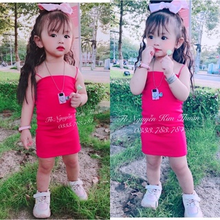Body hai dây cho bé gái