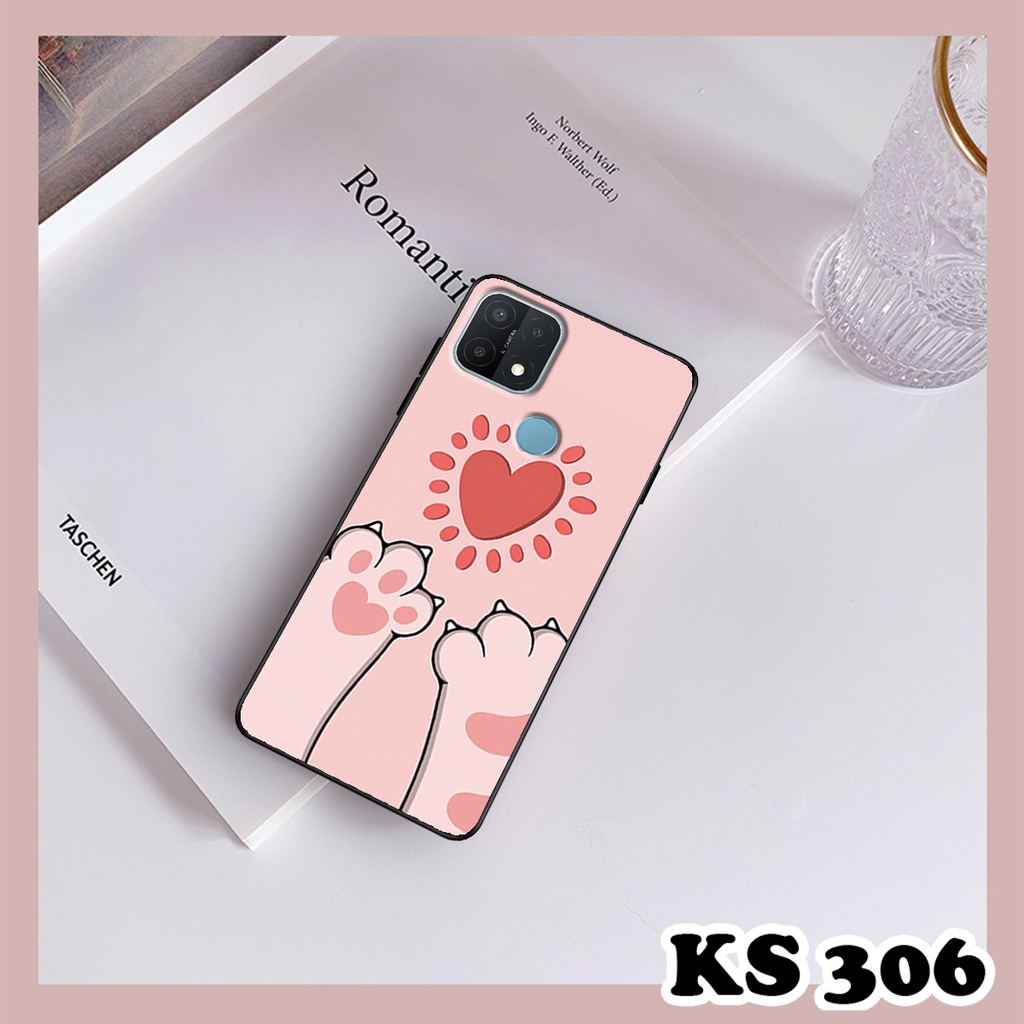 Ốp lưng Oppo A15 - Oppo A15s - Ốp in hình LoveCat - Chất liệu TPU siêu bền